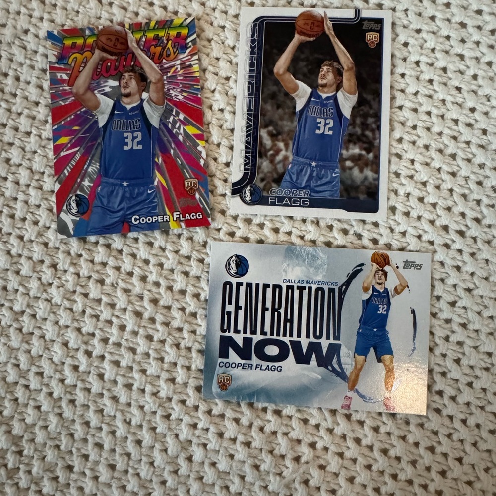 Topps basketball cards, Cooper Flagg
